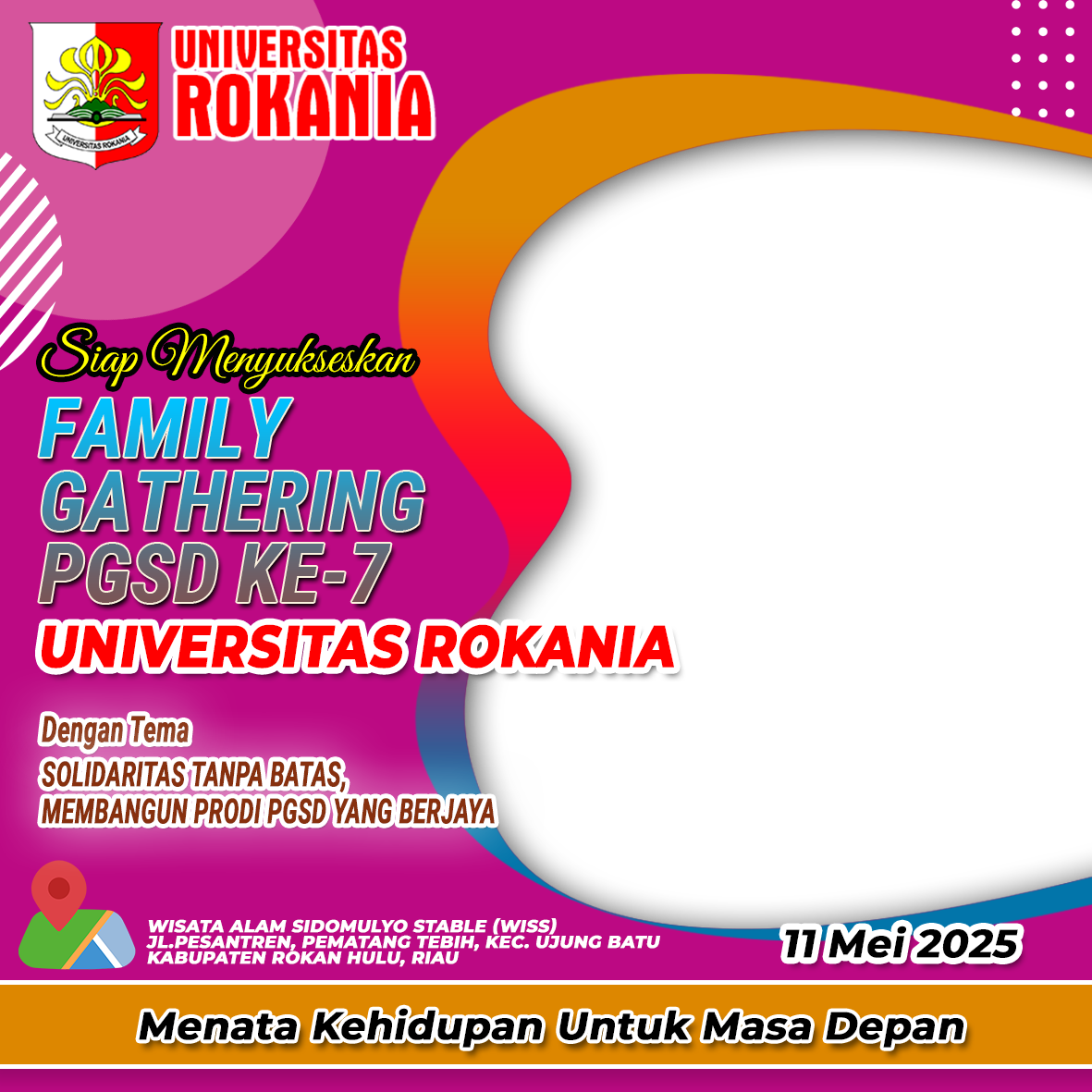 Twibon FAMILY GATHERING PGSD KE-7 UNIVERSITAS ROKANIA