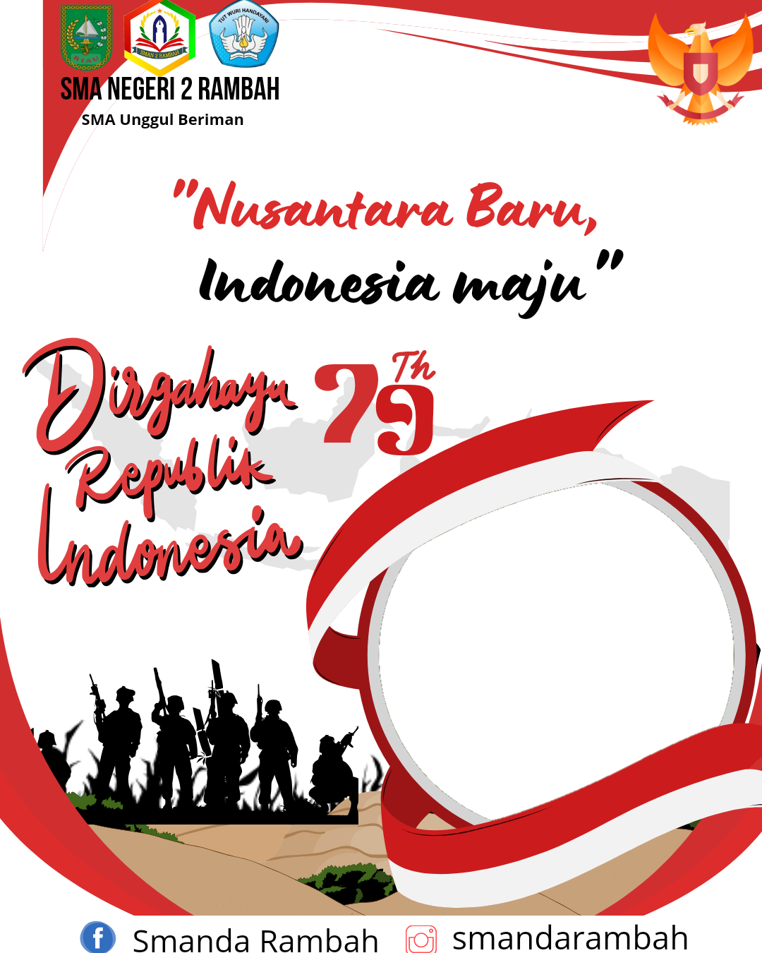 Twibon Dirgahayu RI Ke 79 Tahun 2024