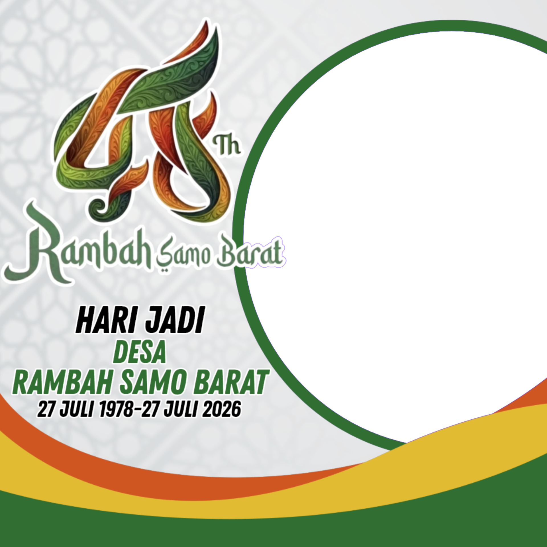 Twibon Hari Jadi desa RSB