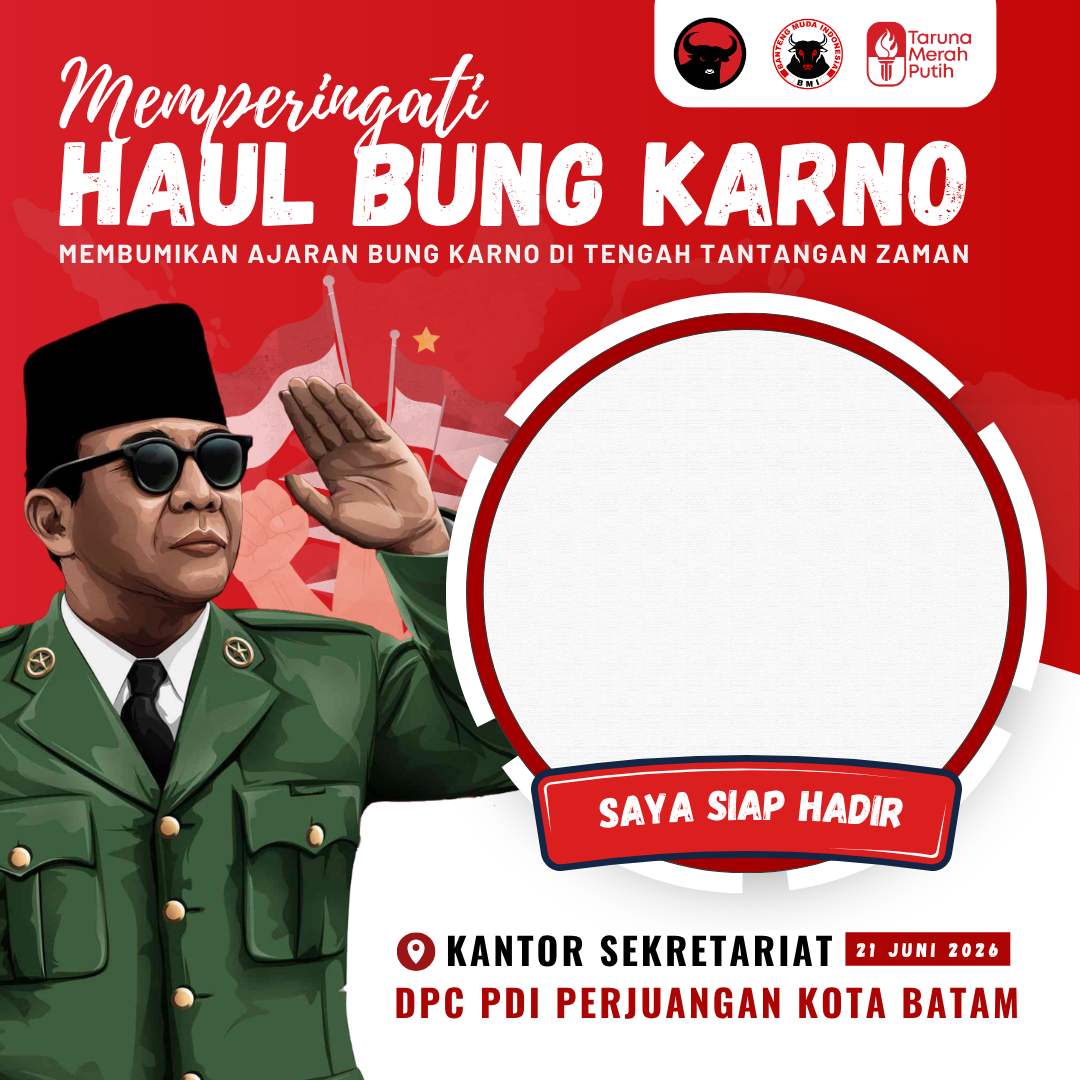 Twibon PERINGATAN HAUL BUNG KARNO 2026