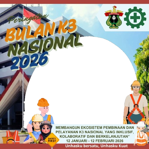 Twibon Bulan K3 Nasional 2026-K3Unhas