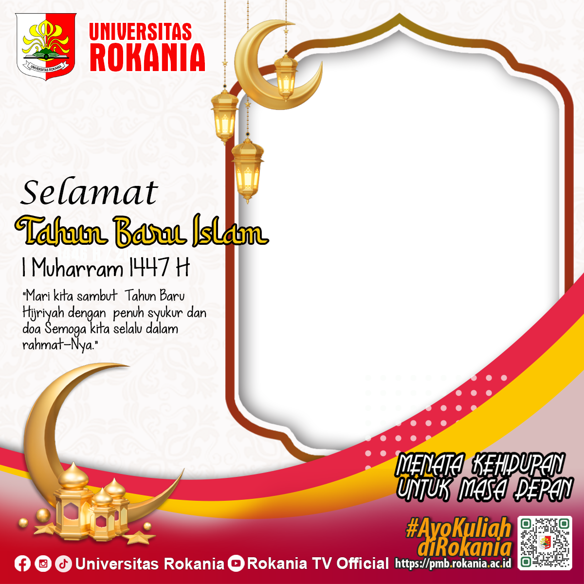 Twibon Tahun Baru Islam 1 Muharram 1447 H