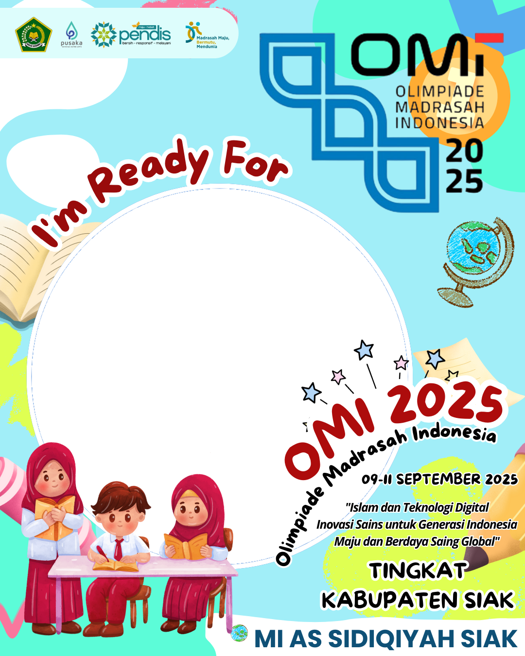 Twibon Omi2025 - MI As Sidiqiyah Siak