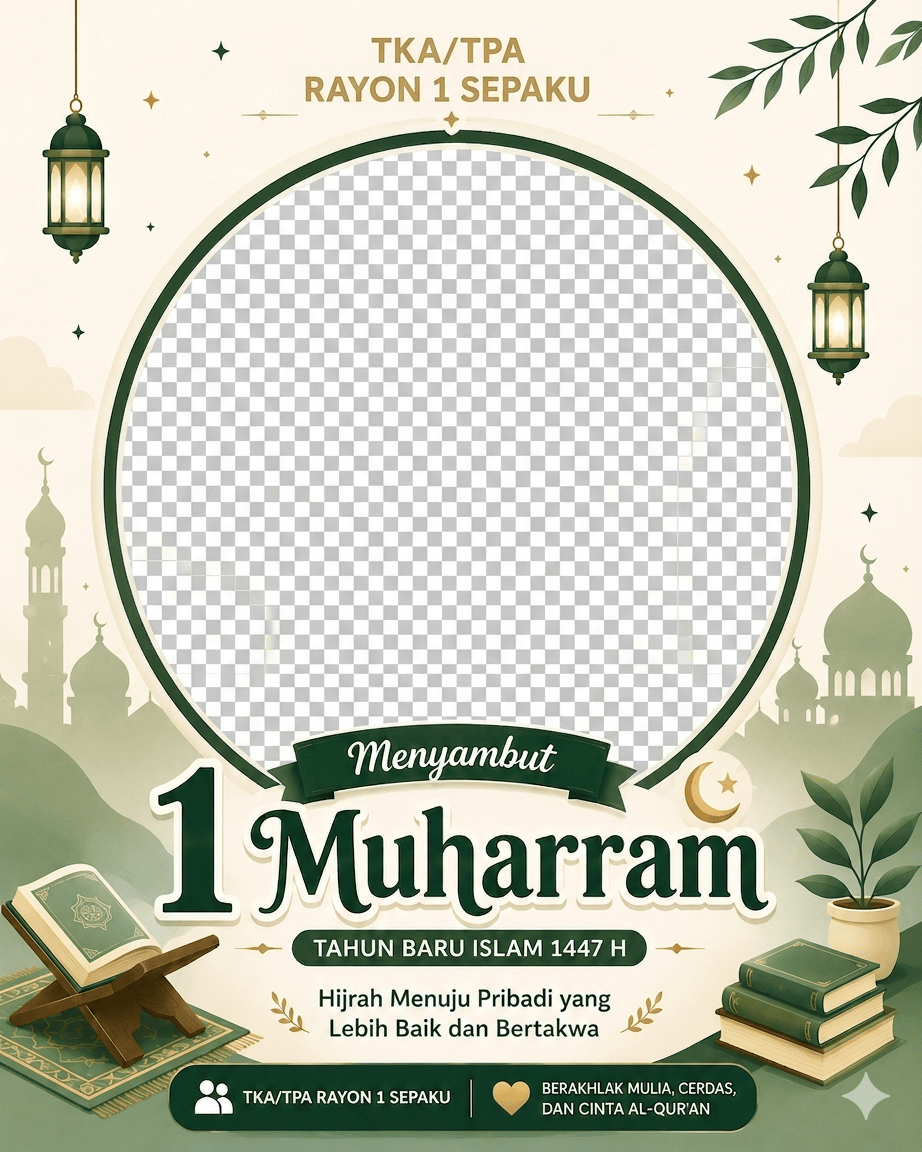 Twibon Tahun baru islam 1448 H