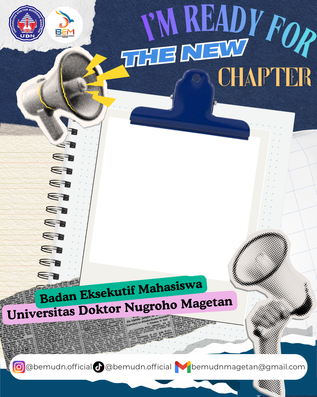 Twibon Pelantikan BEM Universitas Doktor Nugroho Magetan