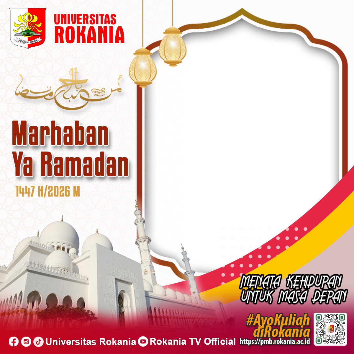 Twibon Marhaban Ya Ramadan 1447 H / 2026 M 