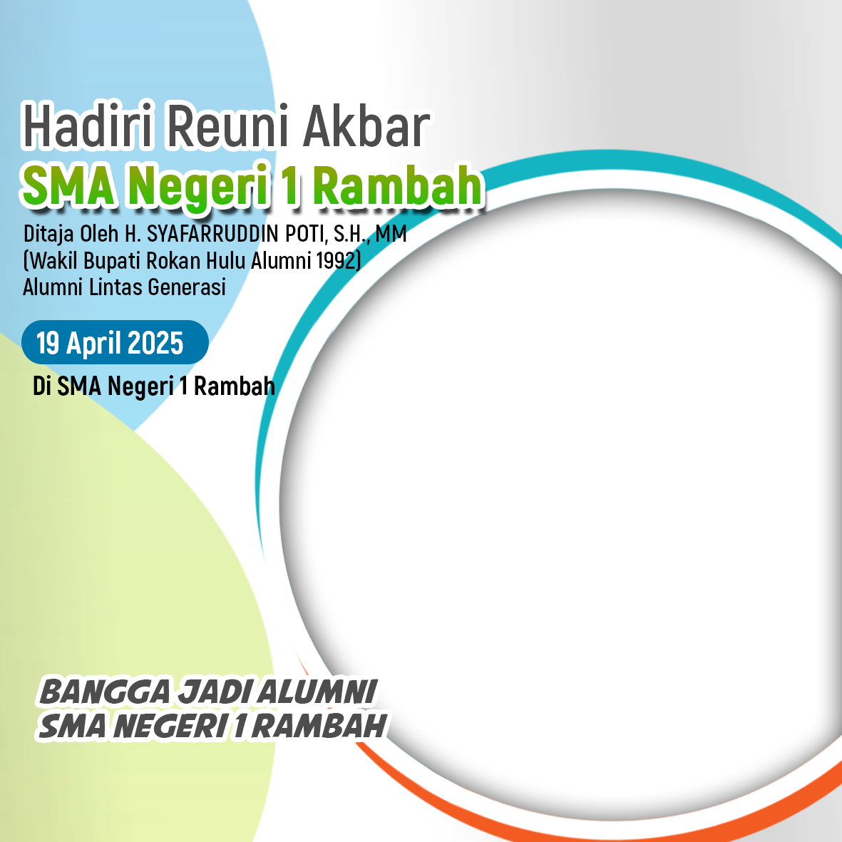 Twibon Reuni SMAN 1 Rambah 2025