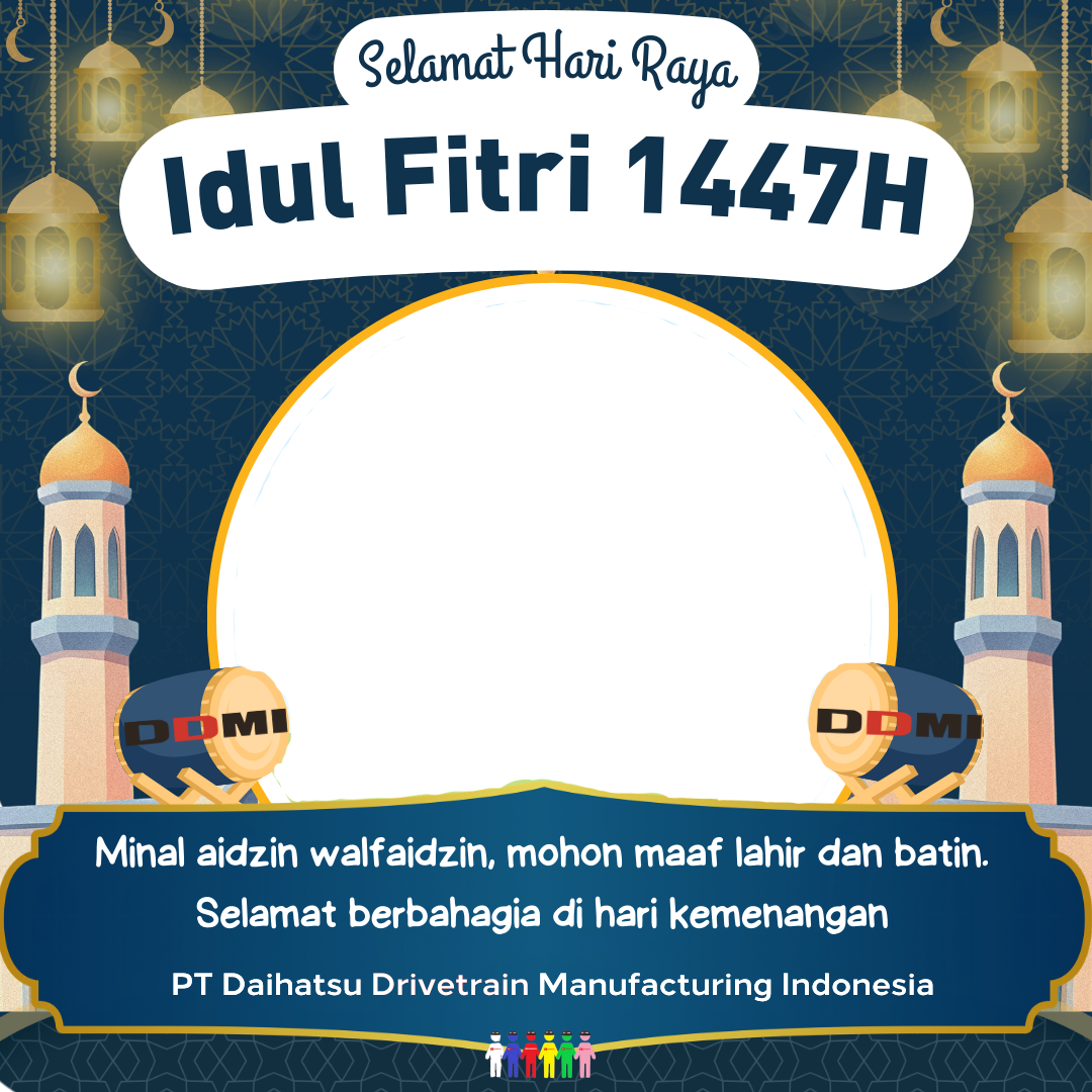 Twibon Ucapan Lebaran DDMI 2026