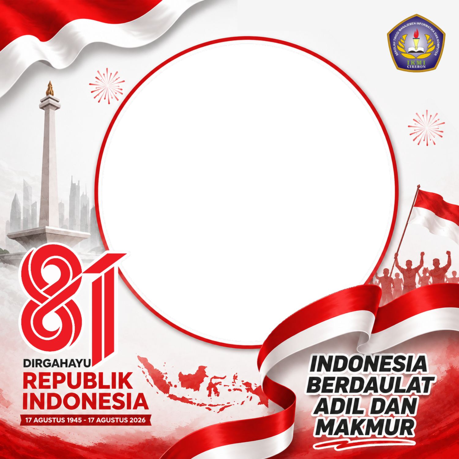 Twibon Dirgahayu RI Ke-81