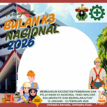 Bulan K3 Nasional 2026-K3Unhas
