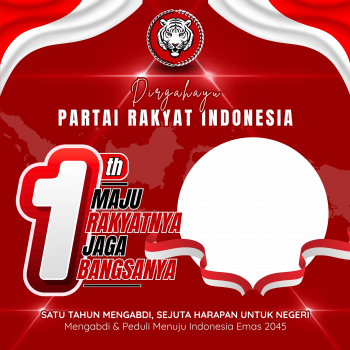 HUT Partai Rakyat Indonesoa