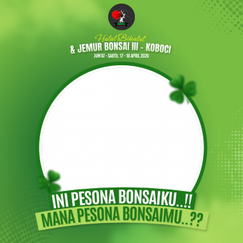 Jemur Bonsai III - KOBOCI 2026